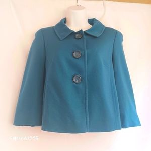 Talbots Women's Turquoise  Blaizer Jacket Sz 2